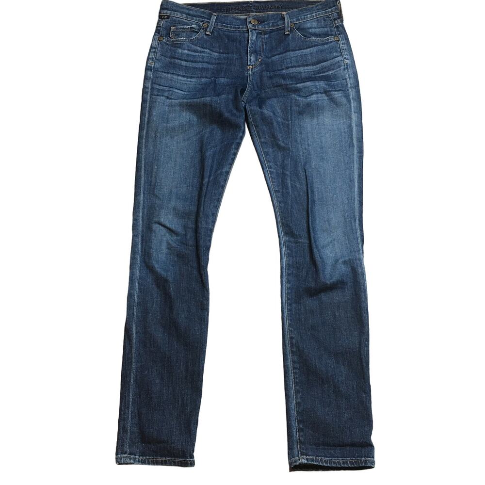 Citizens of Humanity Avedon Low RIse Skinny Leg Denim Jeans Dark Wash W32